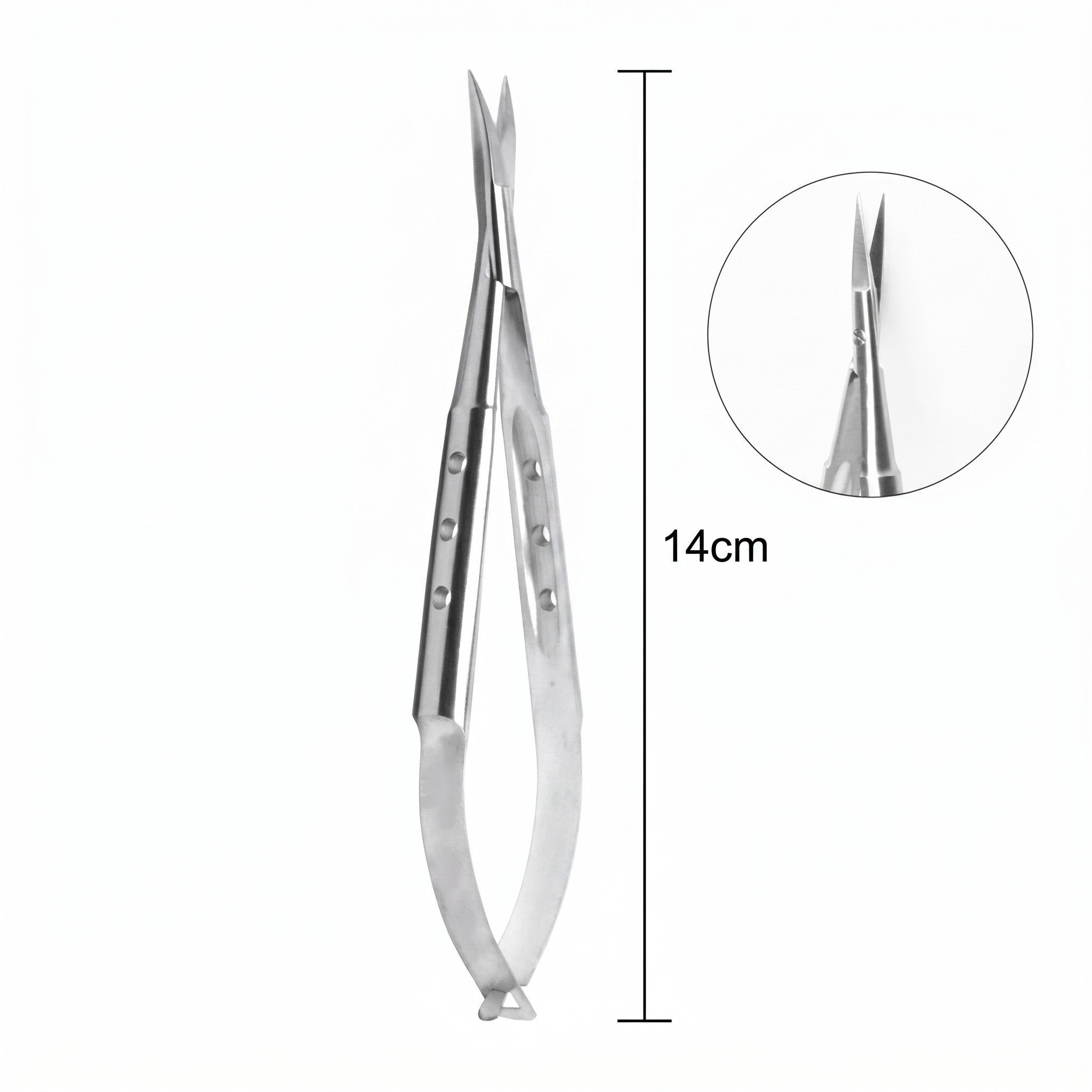 GDC Scissor Castroviejo - Curved (14cm) (S38)