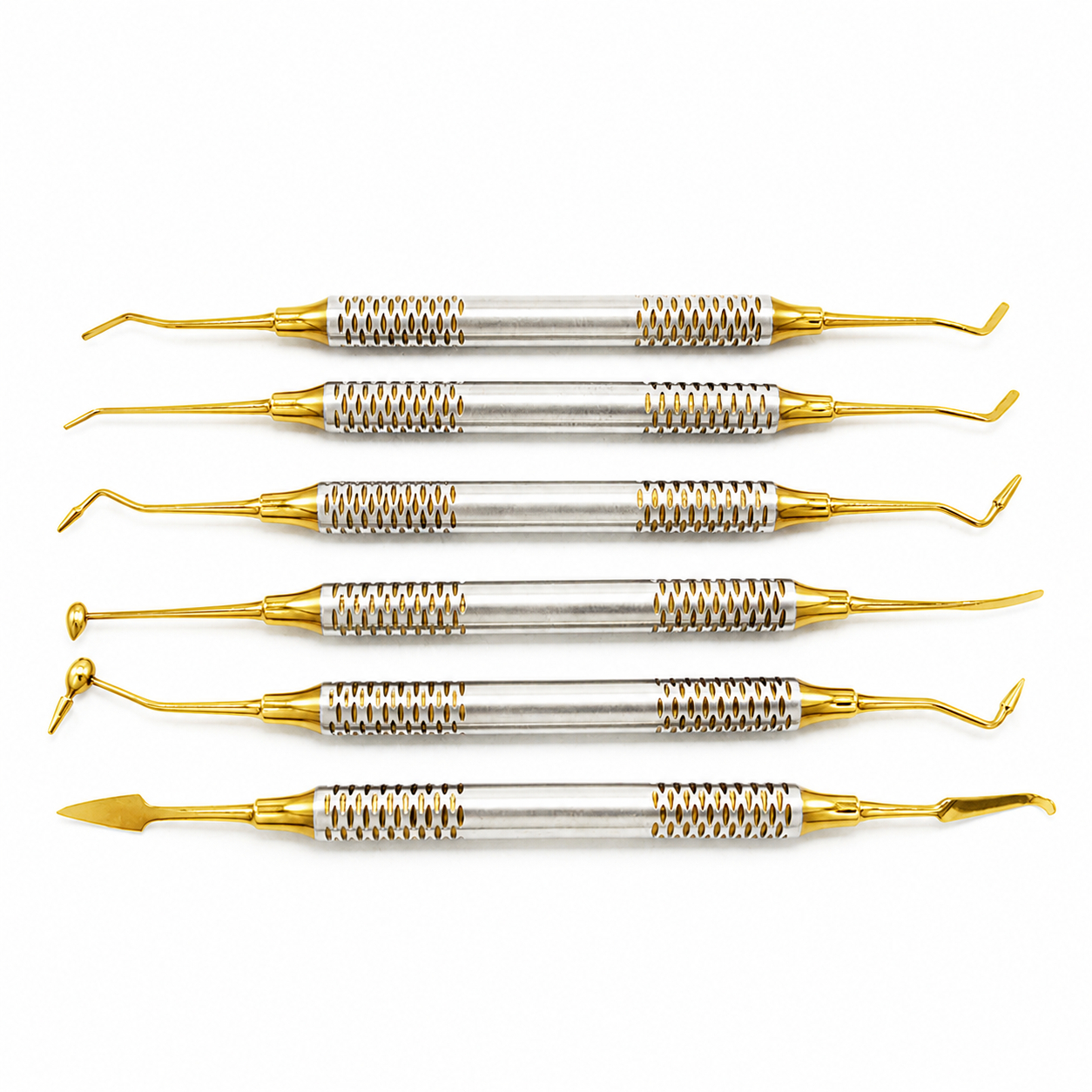 GII Composite Instruments - Gold (Set of 6)