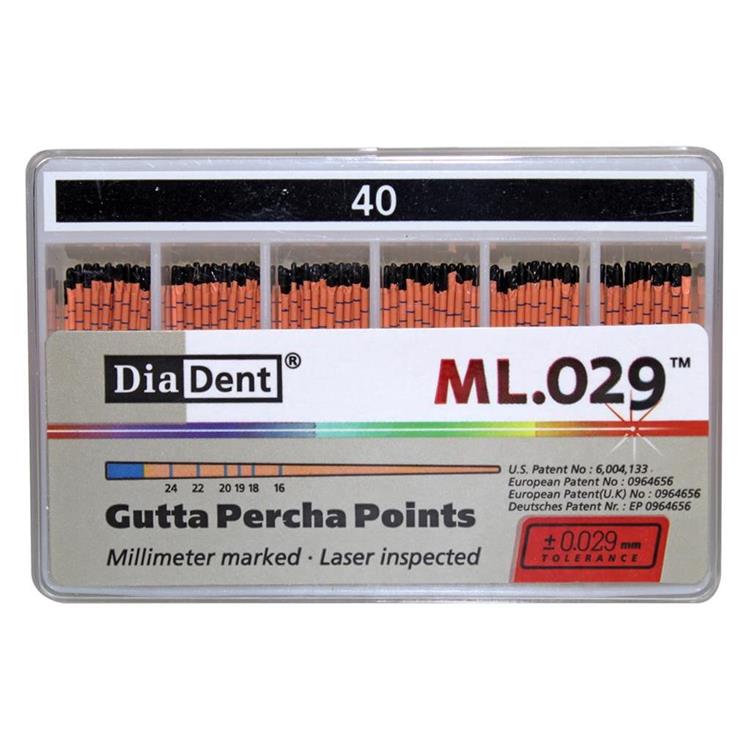 Diadent Gutta Percha Points - 2% # 40