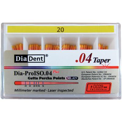 Diadent Gutta Percha Special Tapered - 4% # 20