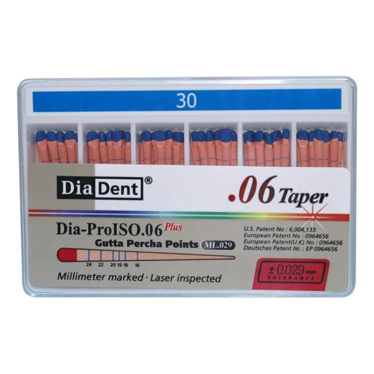 Diadent Gutta Percha Special Tapered - 6% # 30