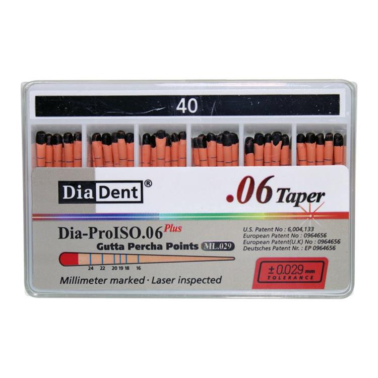Diadent Gutta Percha Special Tapered - 6% # 40
