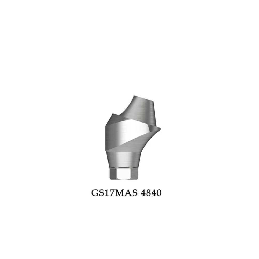 Dentaltech Multi Unit 45°Angular Abutment Regular ∅4.8mm X G/H4.0mm - Osstem | Dentium | DIO | Cowellmedi | Neobiotech | Dentis Compatible (GS45MAS 4840)