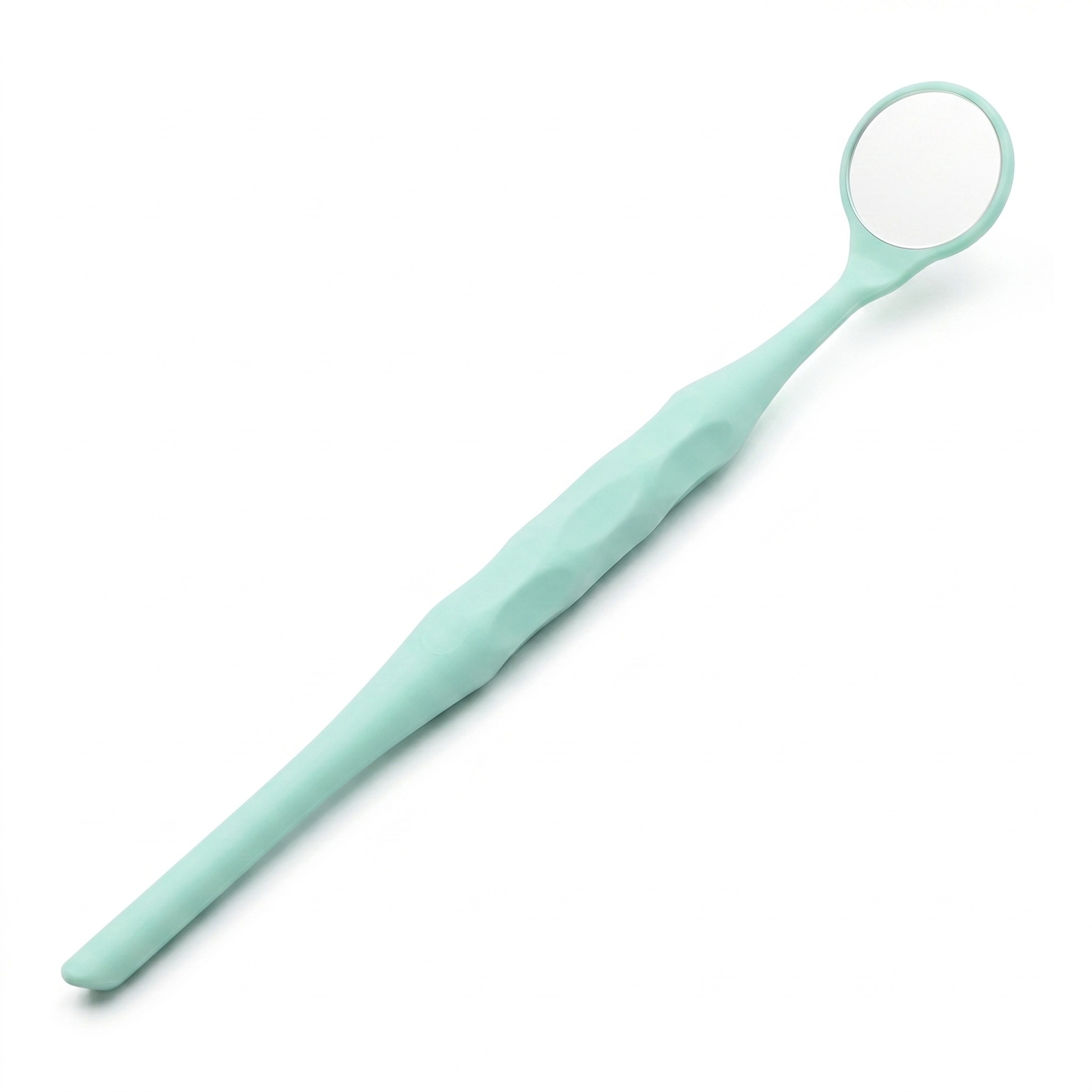 Hahnenkratt Relax FS Rhodium Mouth Mirror #5 (Pastel Mint)