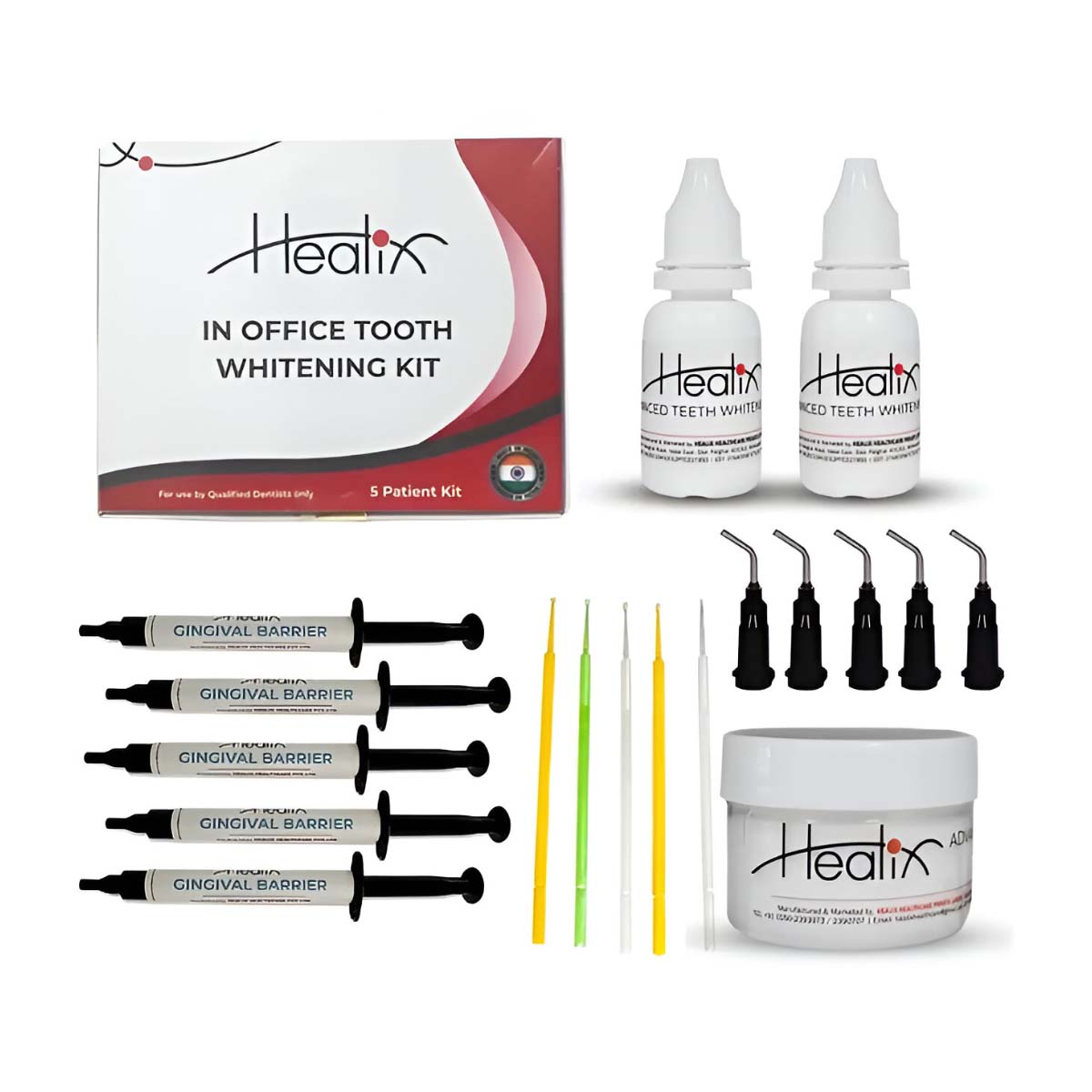 Healix Inoffice Bleaching Kit for 5 Patients