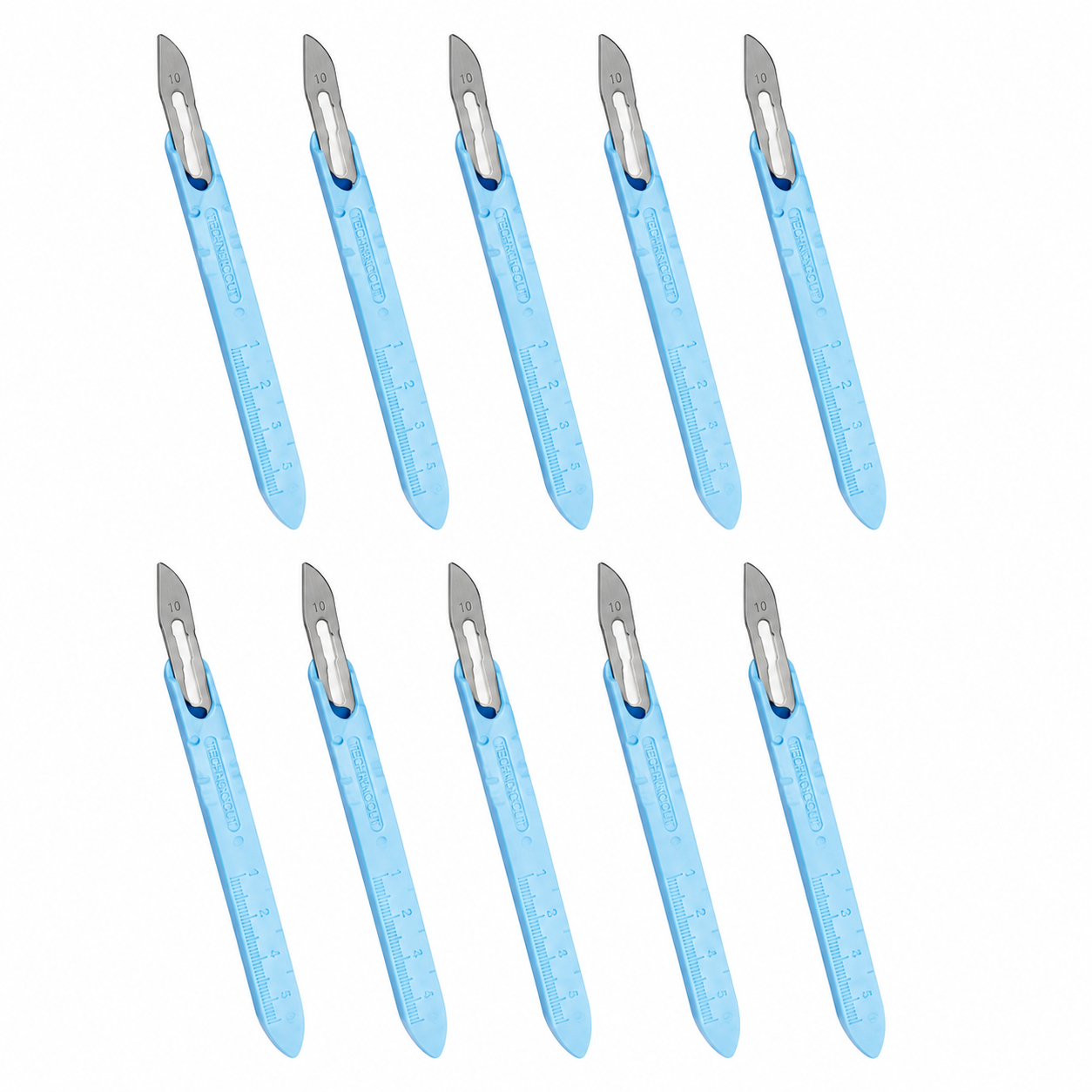 HMD Techno Cut Surgical Scalpel # 10 (Pack of 10)