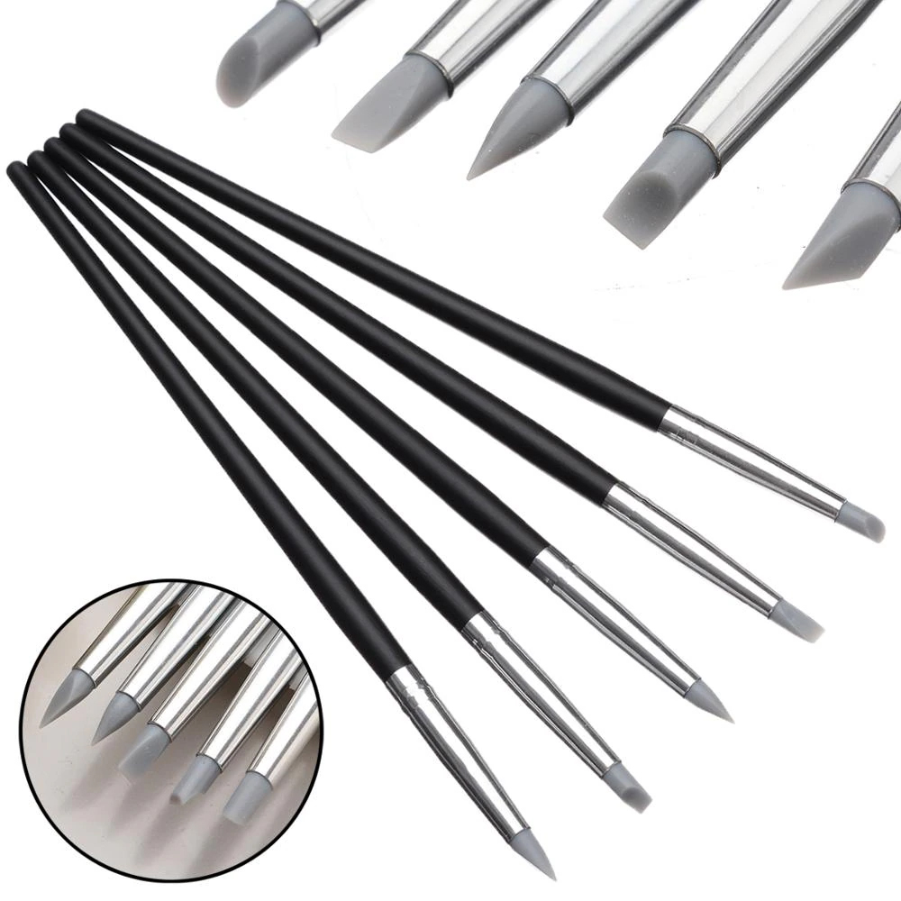 HN Dental Composite Silicone Brushes Set Of 5
