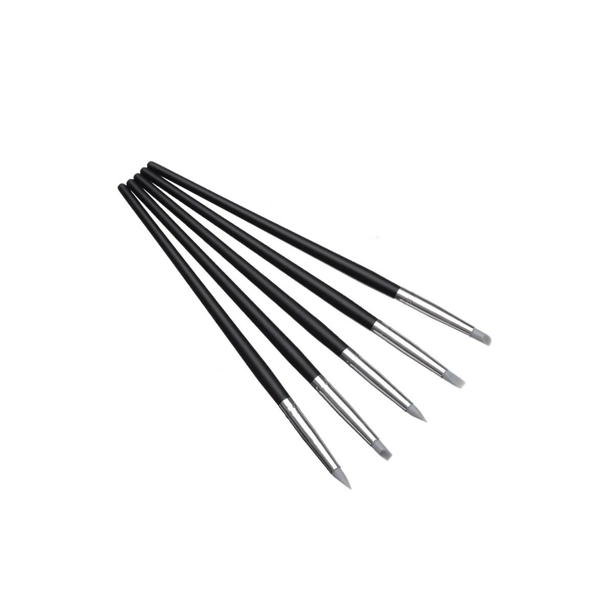 HN Dental Composite Silicone Brushes Set Of 5 - Small