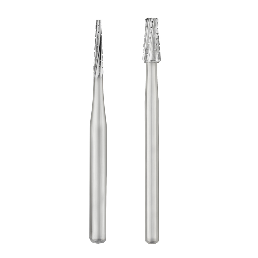 Hudens Bio Burstar HP Carbide Taper Fissure Burs (Pack of 6)