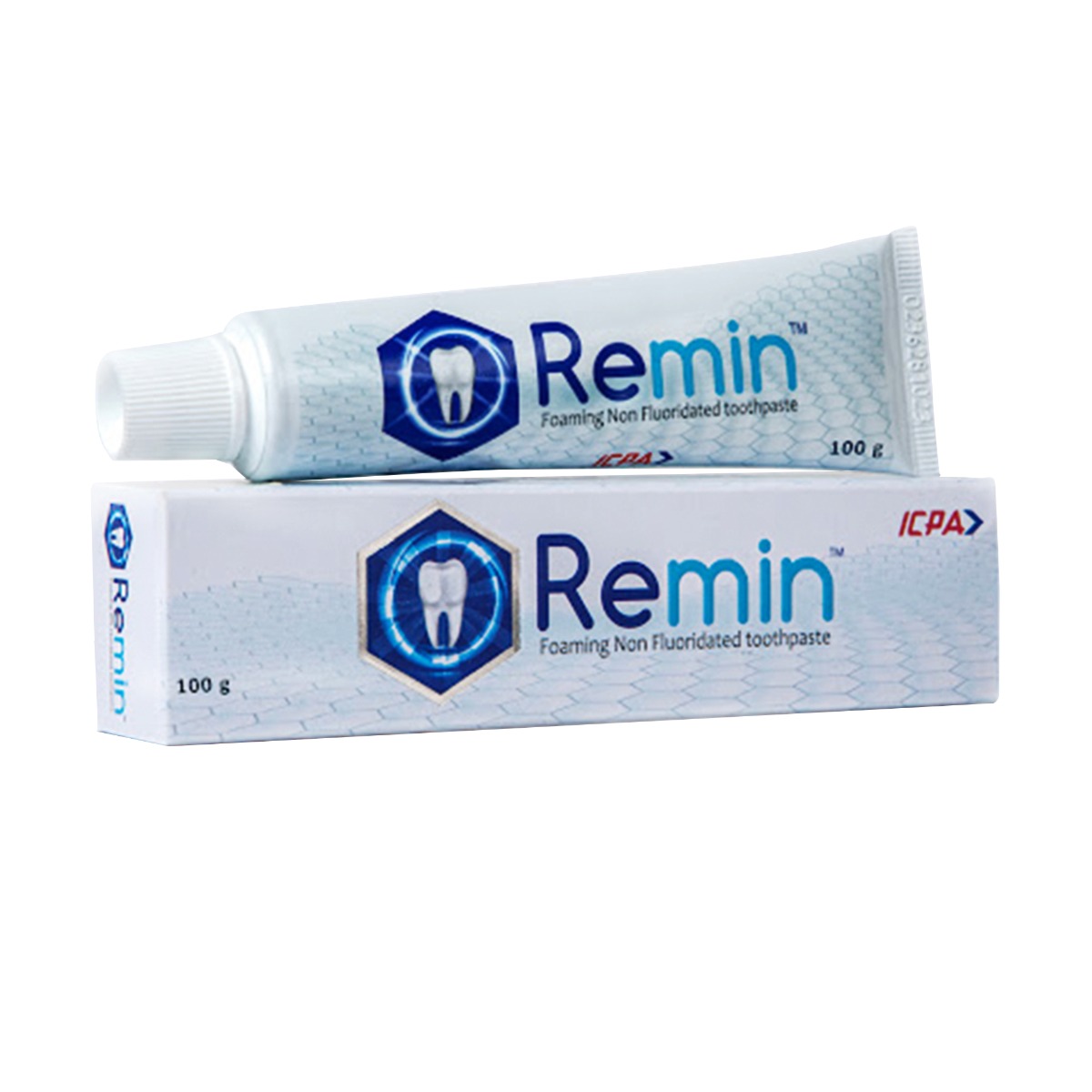 ICPA Remin Foaming Non Fluoridated Toothpaste (Pack of 12)