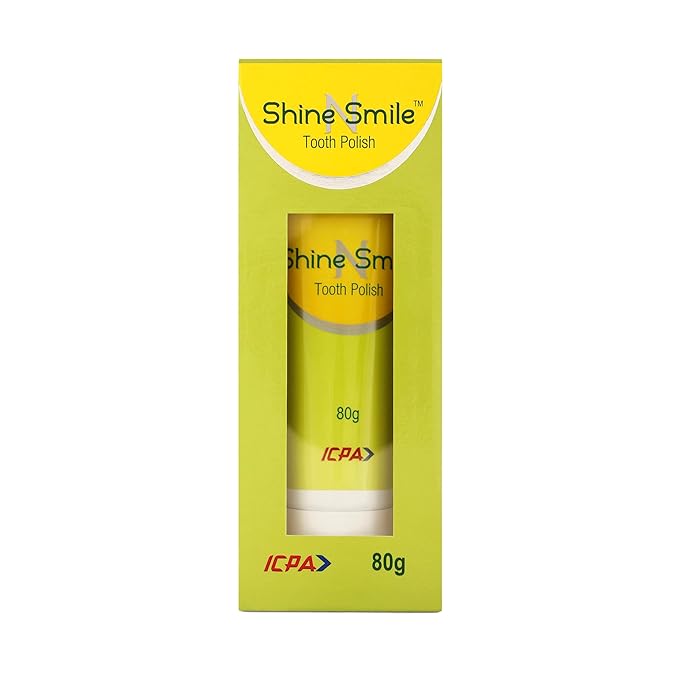 ICPA Shine N Smile Tooth Polish For Teeth Whitening (Pack of 6)