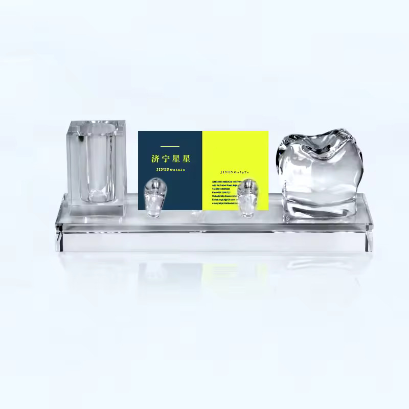 iDENTical Glass Business Card Holder - Big ZYR-6008