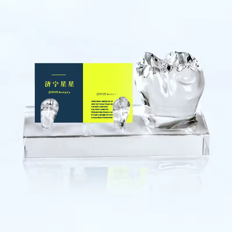 iDENTical Glass Business Card Holder - Small ZYR-6007