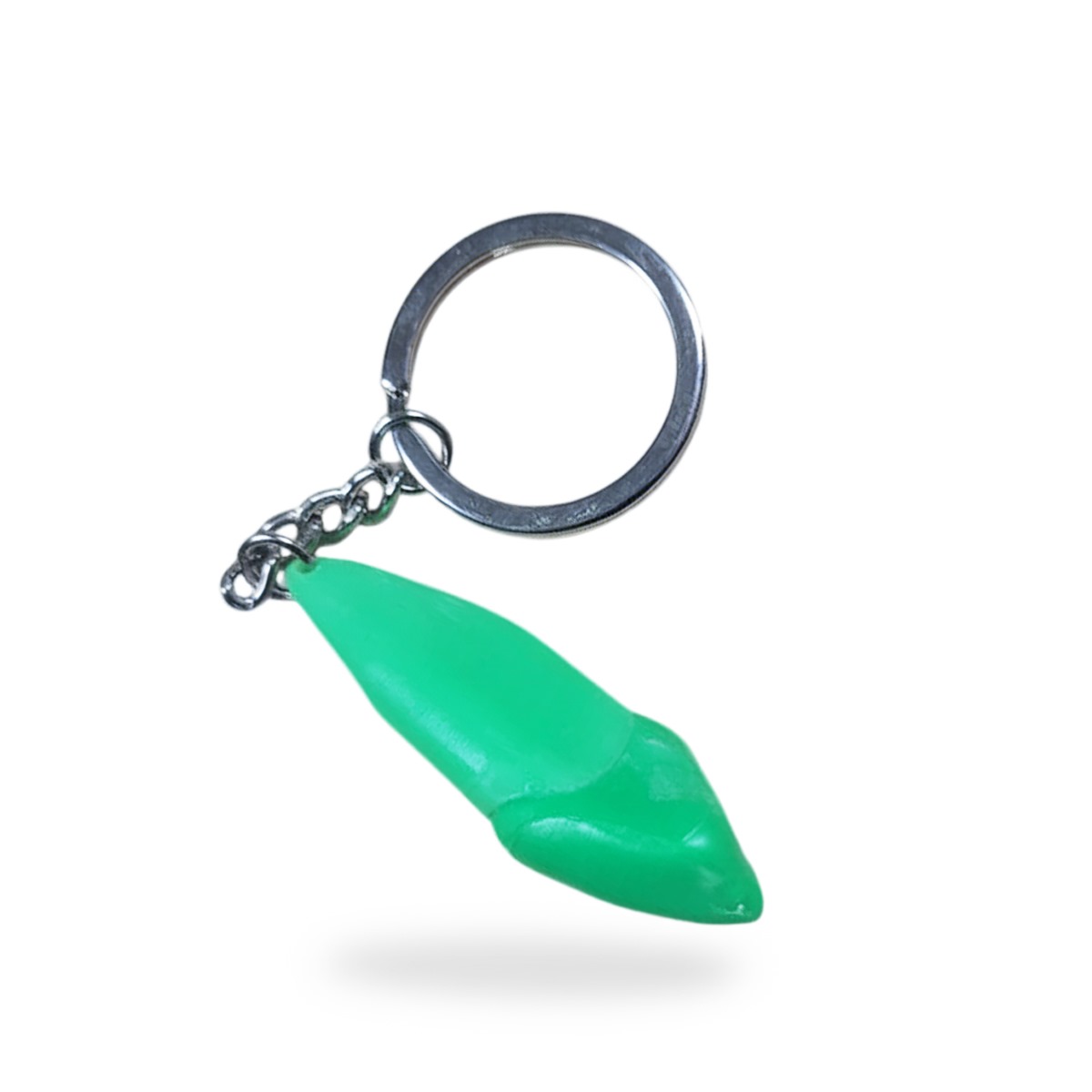 iDENTical Canine Tooth Keychain - Green ZYR-3003