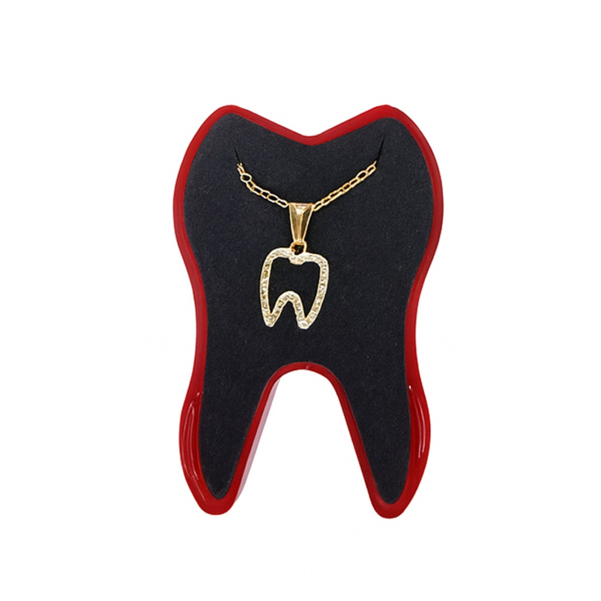 iDENTical Tooth Shape Gold Necklace (ZYR-4034)
