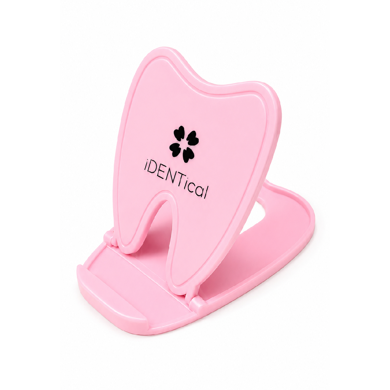 iDENTical Tooth-Shaped Business Card & Phone Holder - Pink