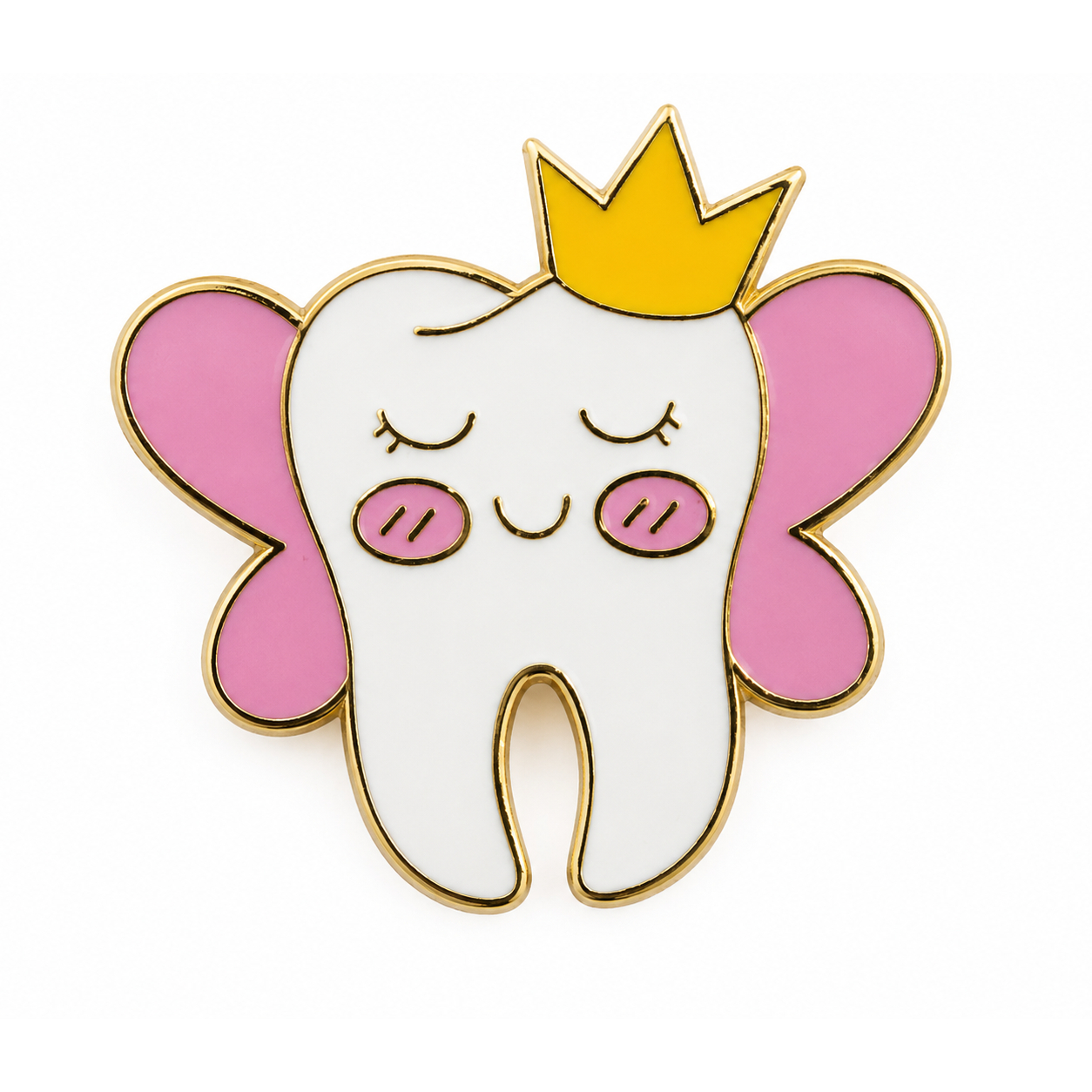 iDENTical Tooth With Wings Shape Brooch - Pack of 1 (ZYR-7362)