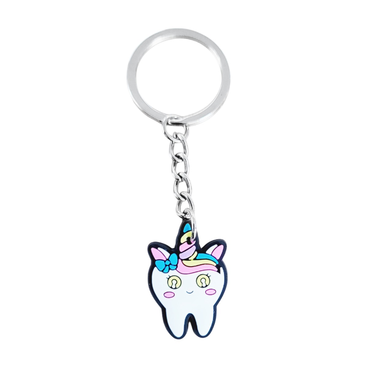 iDENTical Unicorn Tooth Shape Keychain ZYR-3006-1