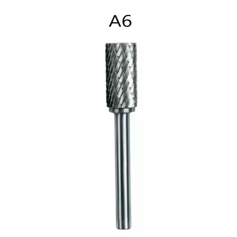 Indian Lab Bur Carbide Cutters Cylindrical - A6