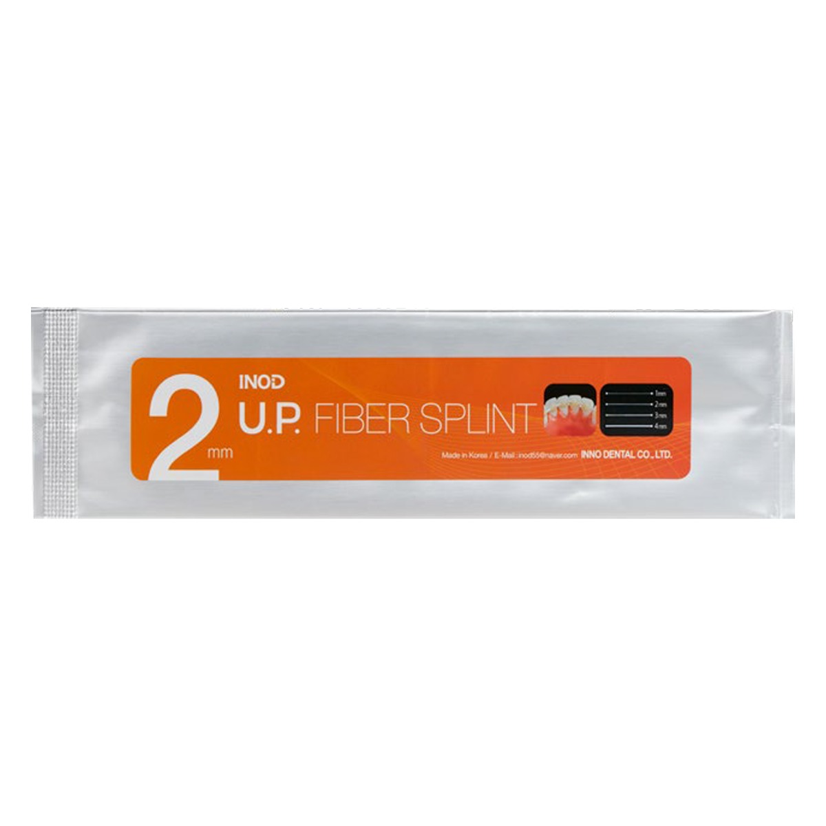 Inod U.P Fiber Splint-2mm x 200mm FS-2