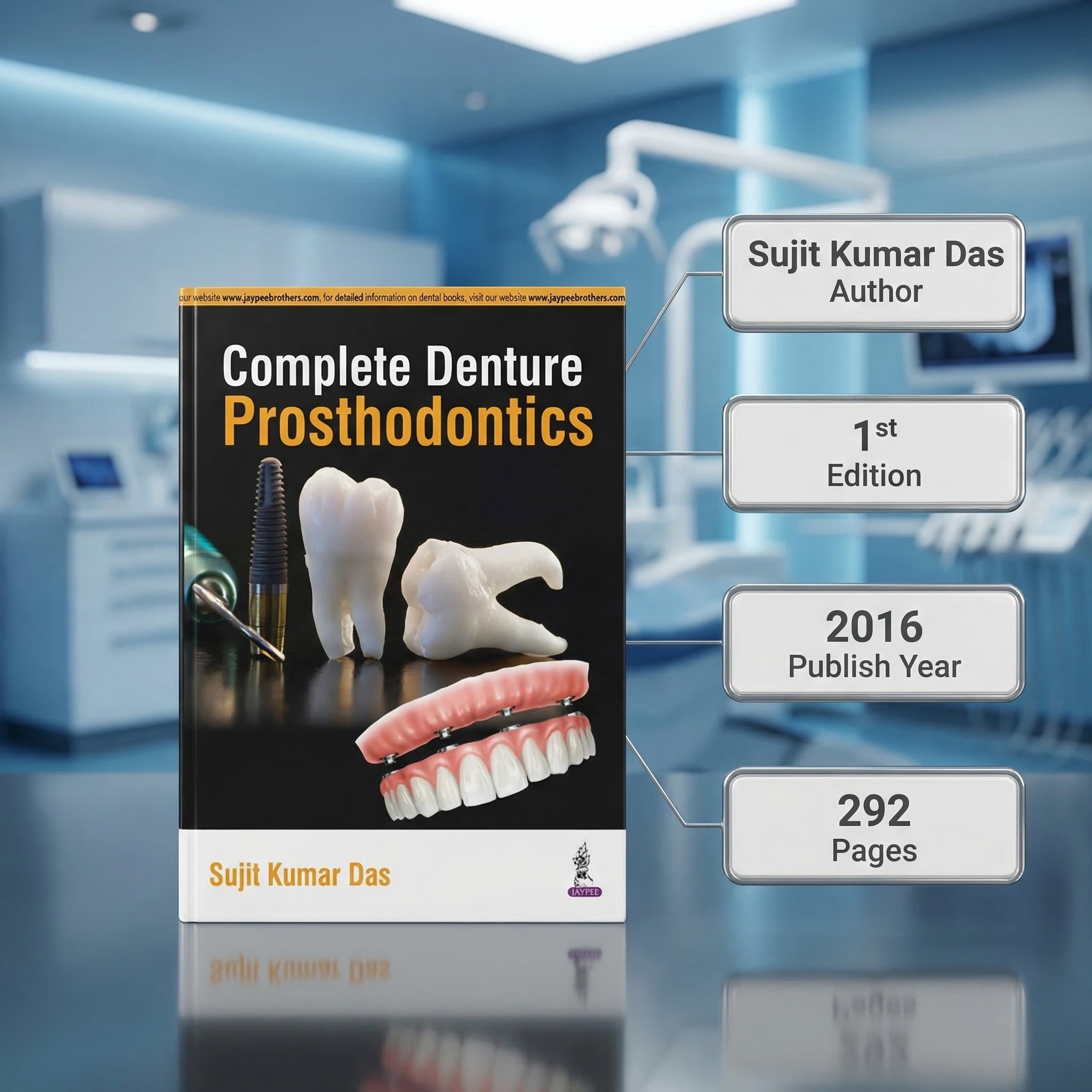 Jaypee Medical Complete Dentures Prosthodontics (ISBN - 526216)