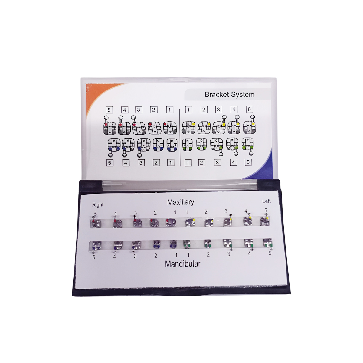 JJ Ortho Orthox Metal Bracket Kit MBT 018 (10.02.100H)