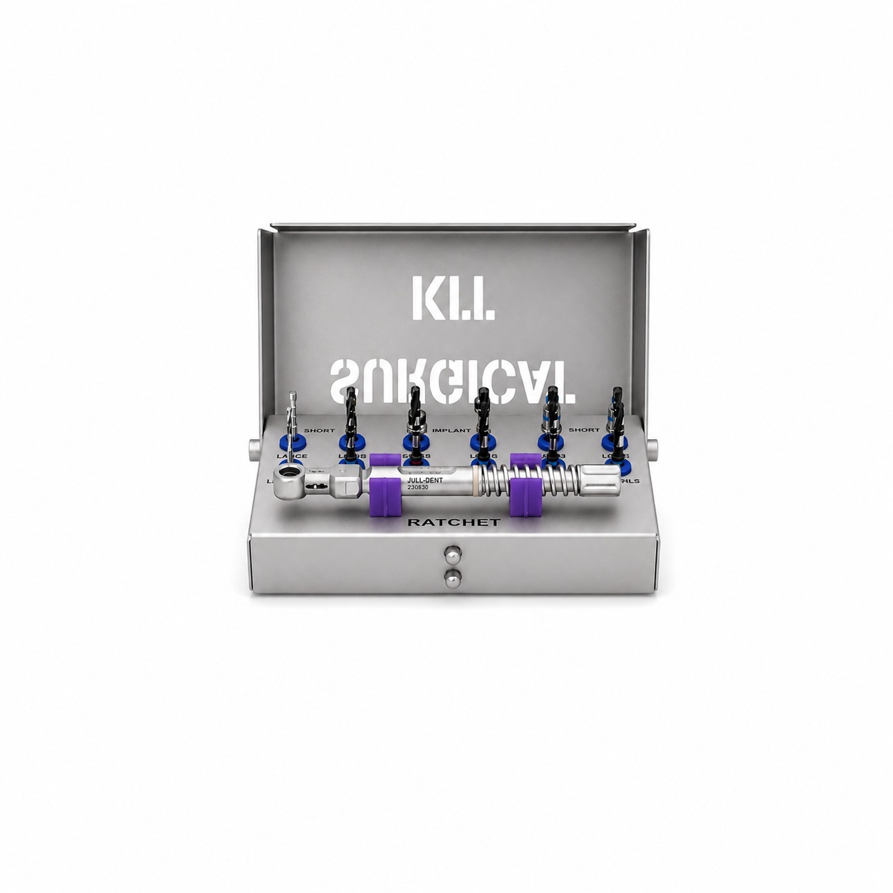 Julldent Basic Israeli Surgical Box With Non Torque Ratchet