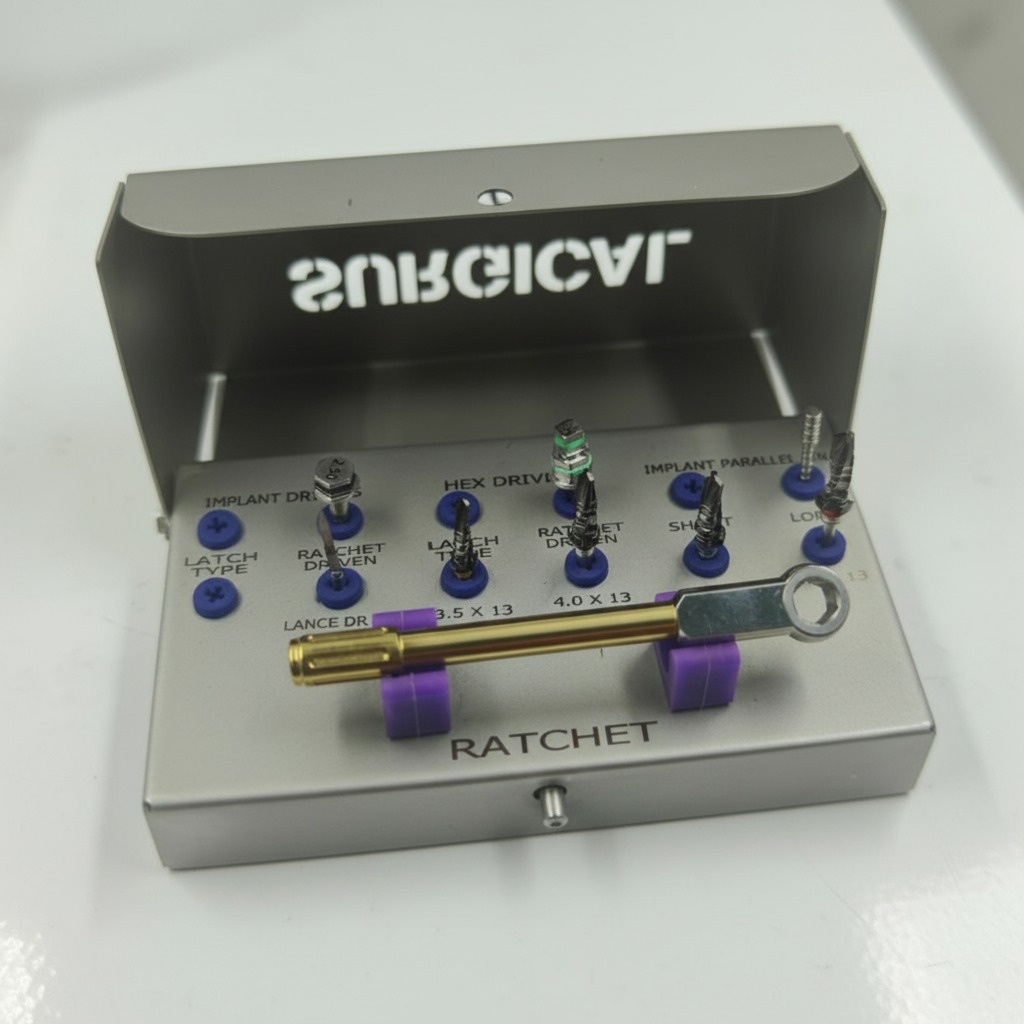 Julldent Basic Korean Surgical Box With Non Torque Ratchet (JULL-DENT 223)