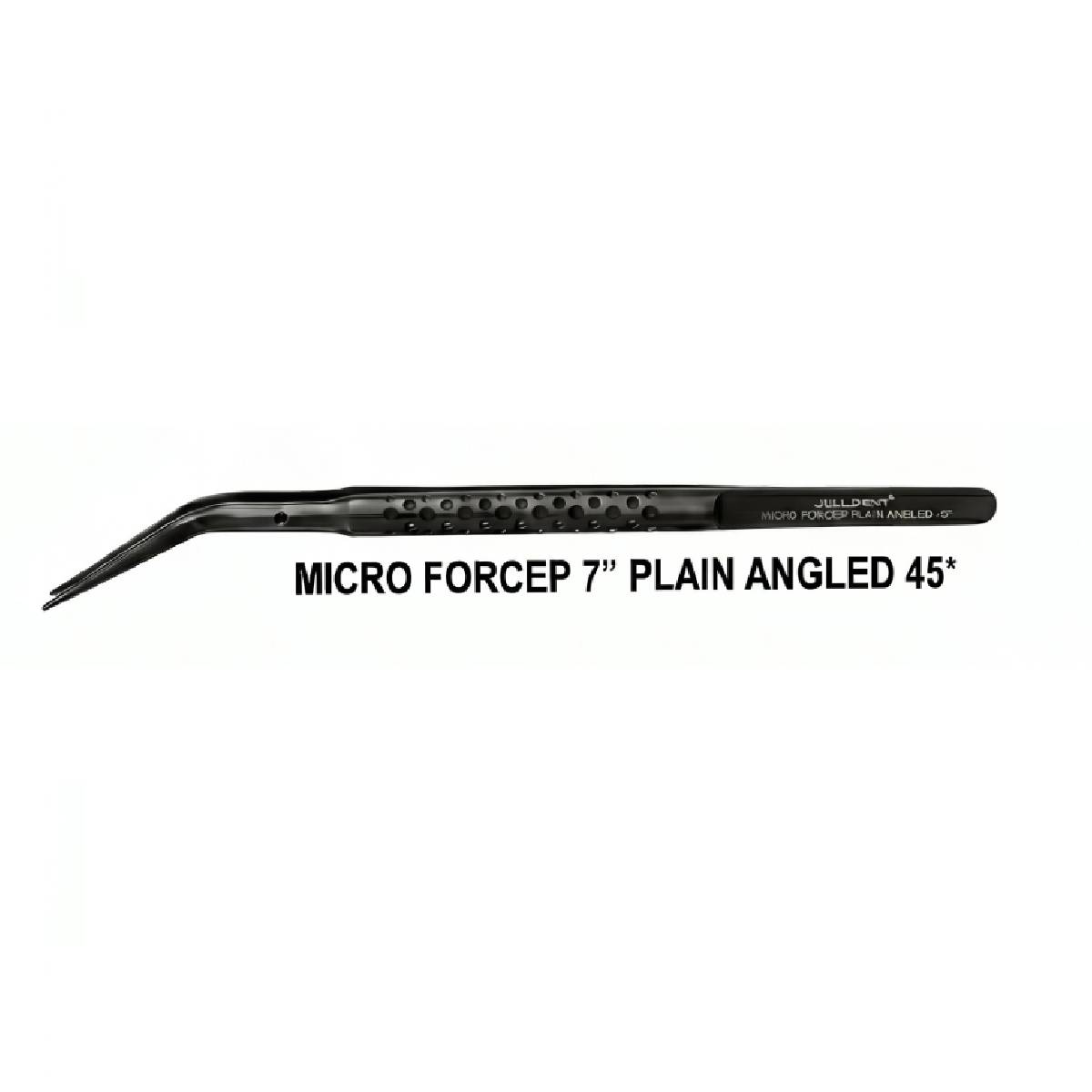 Julldent Diamond Dusted Micro Surgical Forceps - Angled 45 (041D)