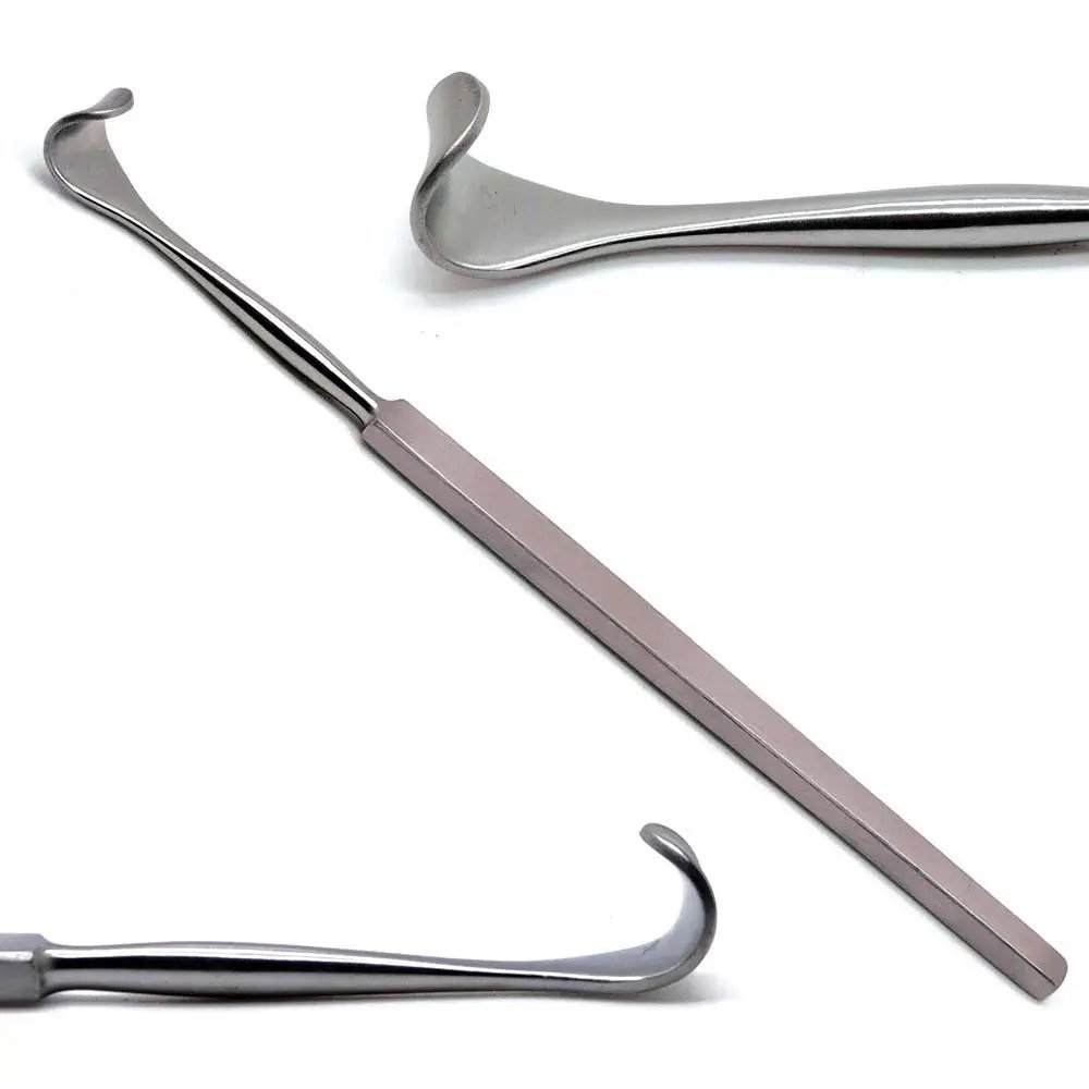 Julldent Eyelid Surgical Lip Retractor Curved Single End