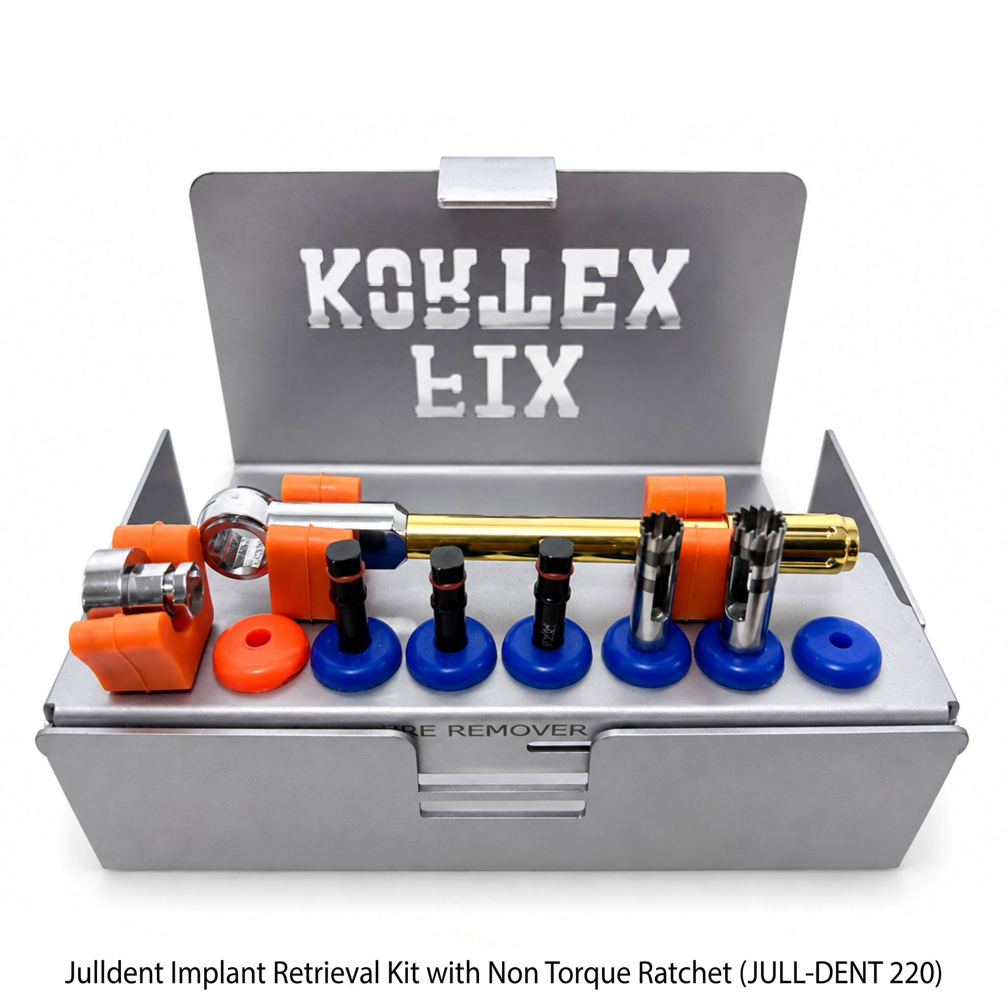 Julldent Implant Retrieval Kit with Non Torque Ratchet (JULL-DENT 220)