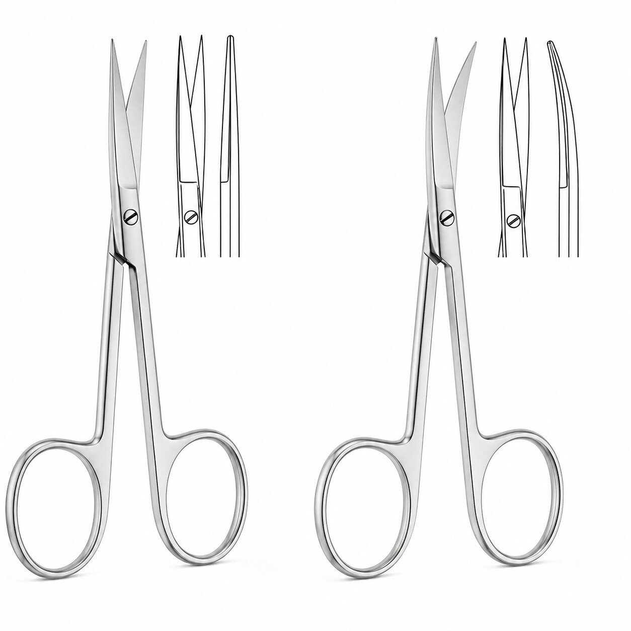Julldent Iris Scissor Fine
