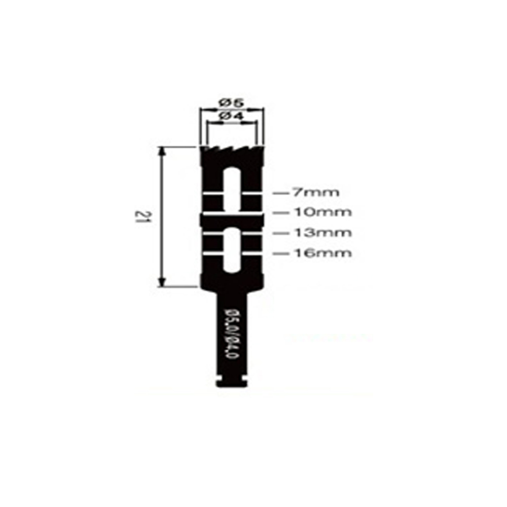 Julldent Long Trephine Drill for Implant Removal - Julldent124A (5mm)