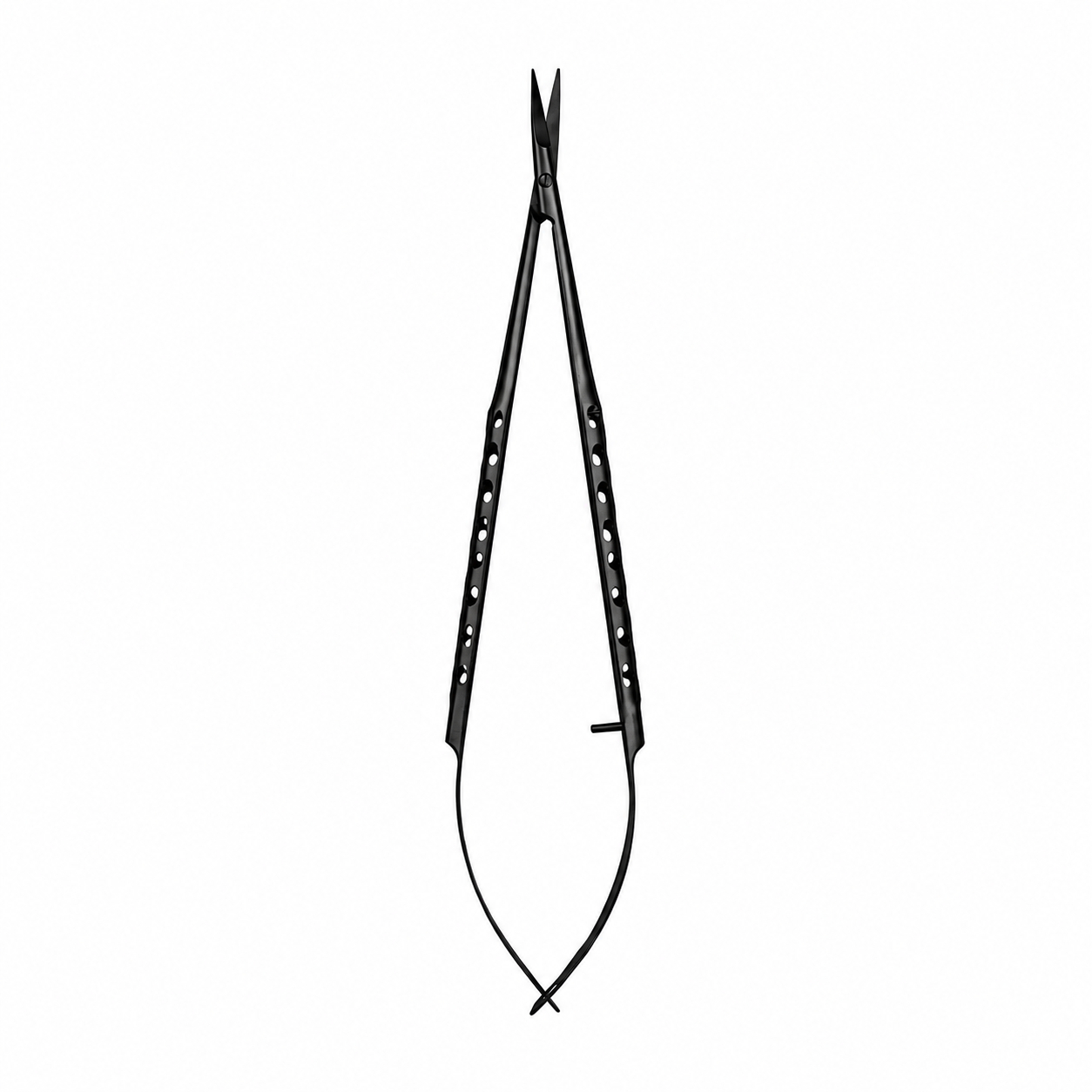 Julldent Micro Surgical Scissor with Curved Pointed TC Tip (JULL-DENT 212B)