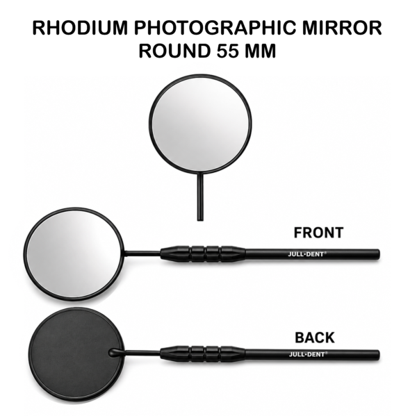 Julldent Premium Dental Photography Mirror - Round 2.0 (JULL-DENT 198B)