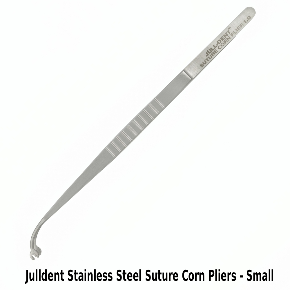 Julldent Stainless Steel Suture Corn Pliers - Small