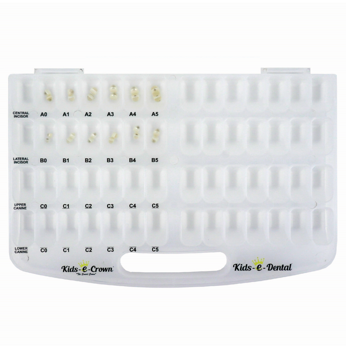Kids-e-Crown Anterior Master Kit (Kit of 48 Crowns)