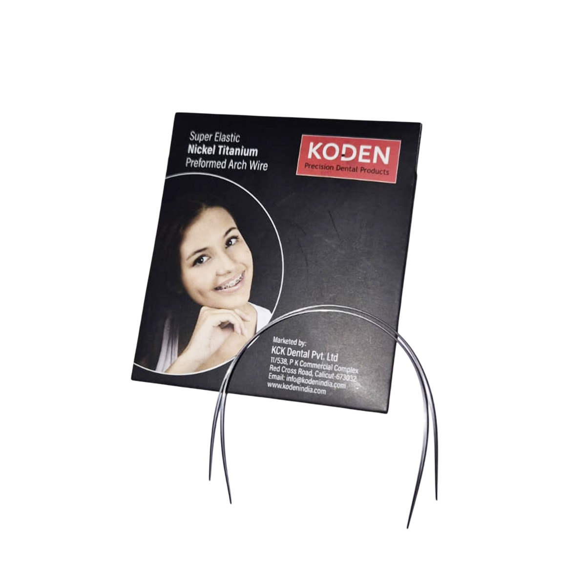 Koden Reverse Curve NiTi Archwires - Round Upper 0.016 (Pack of 2)