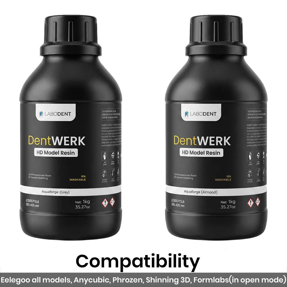 Labodent DentWERK HD Dental 3D Printer Model Resin