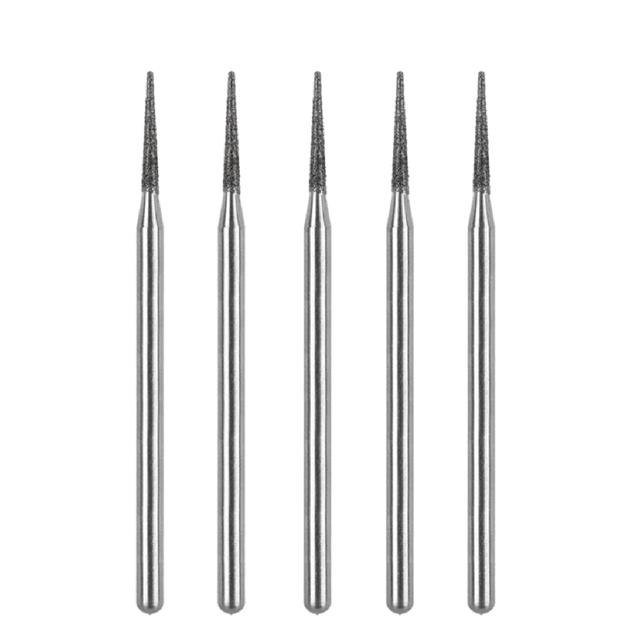 Labodent Tapered Cone Straight Handpiece Diamond Bur A-1R (Pack of 5)