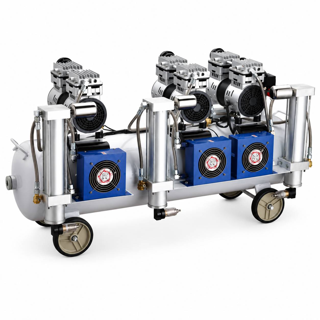 Labodent Triple Head Dental Air Compressor 3.3 HP (SD-210/8GL)