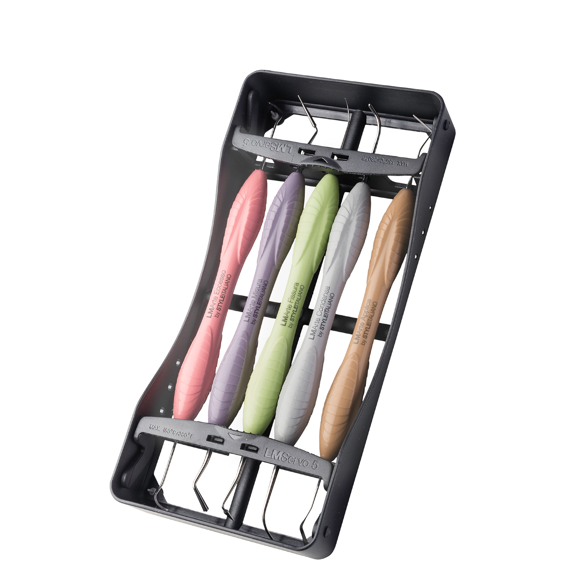LM Arte Set - 5 Restorative Instruments With Cassette