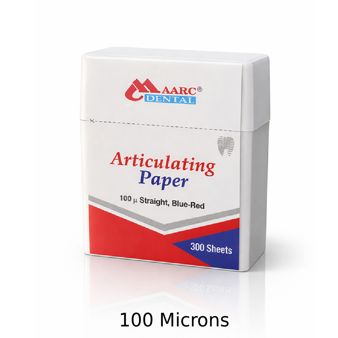 Maarc Articulating Paper 100 Microns Straight - Blue & Red (5513/002/E)