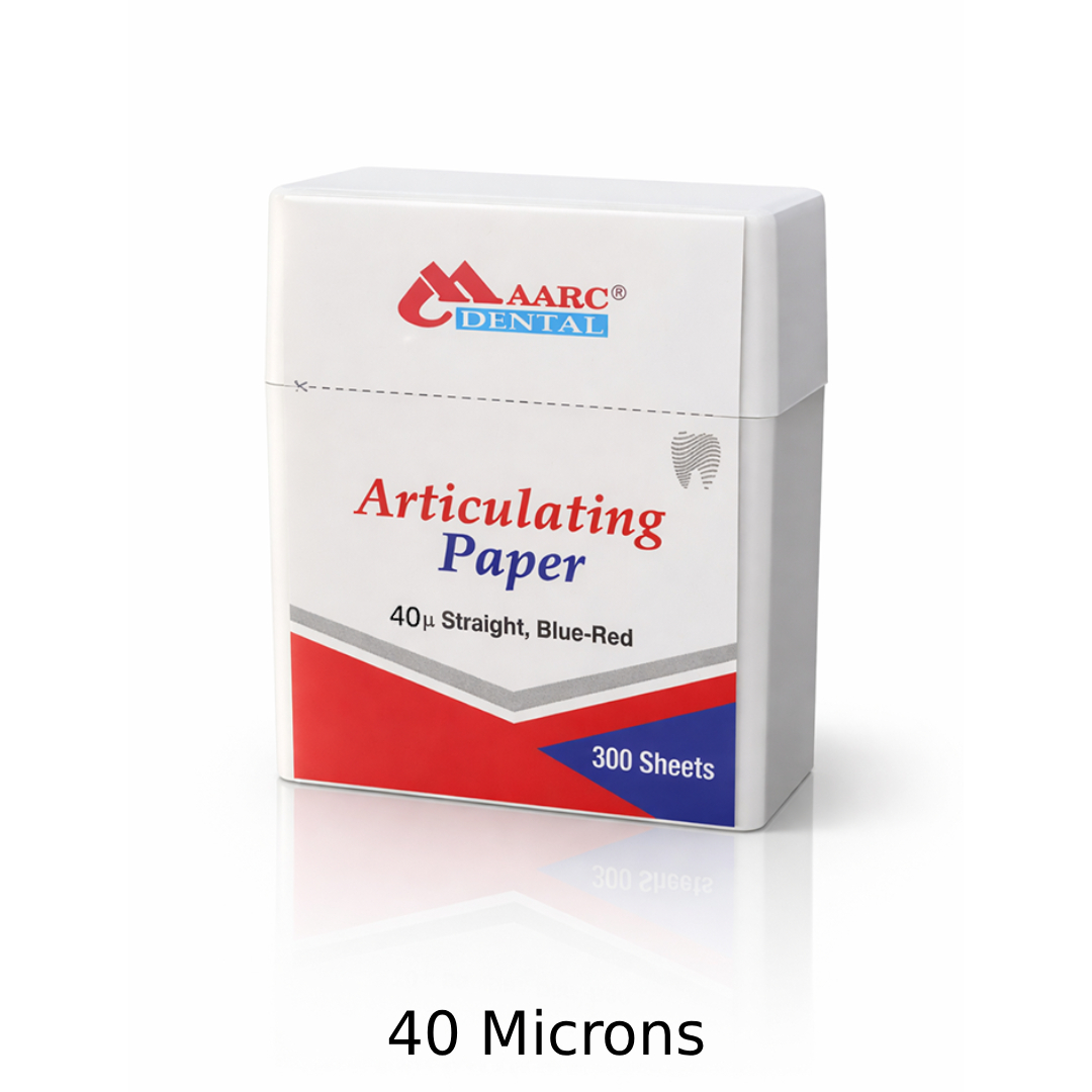 Maarc Articulating Paper 40 Microns Straight - Blue & Red (5511/002/E)