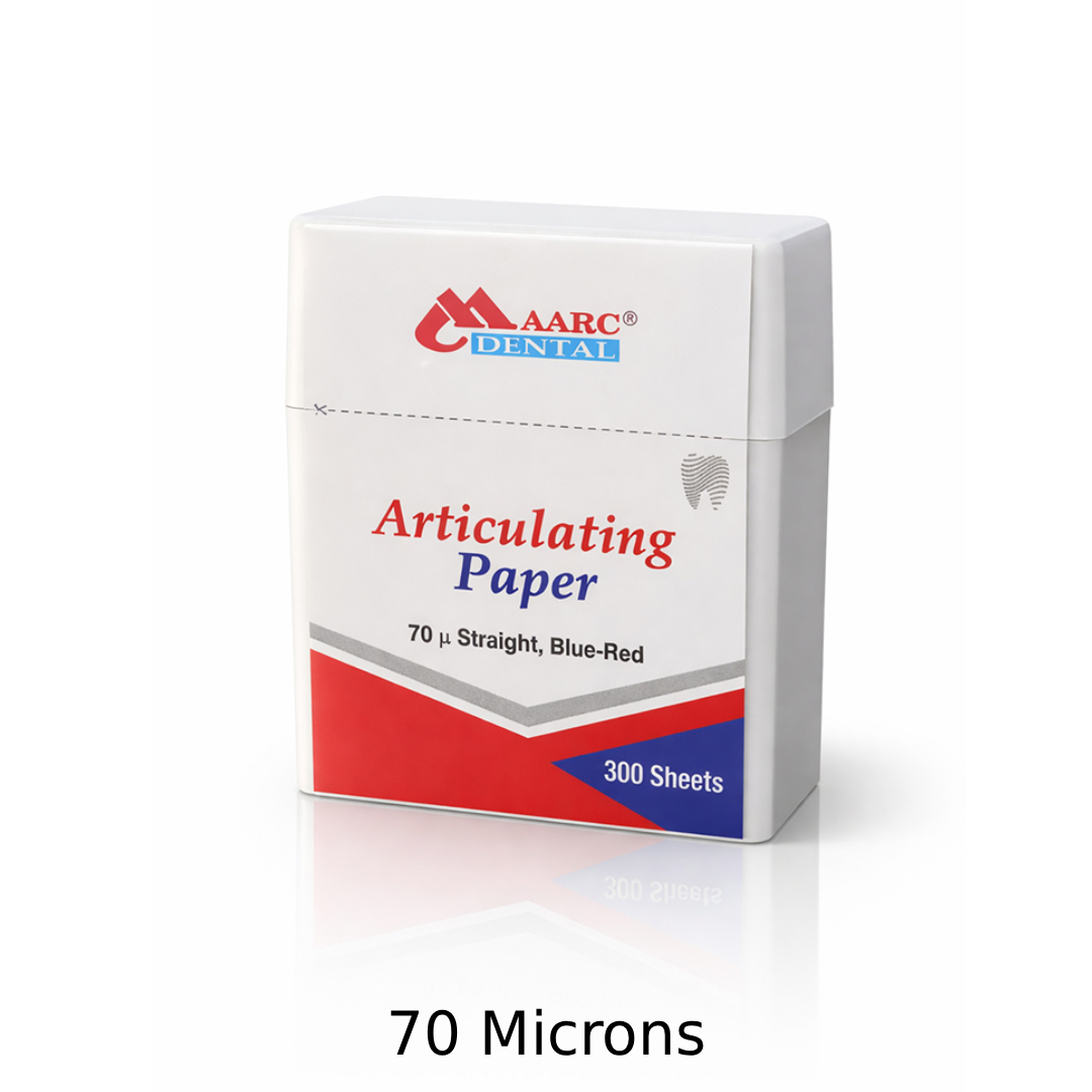 Maarc Articulating Paper 70 Microns Straight - Blue & Red (5527/002/E)