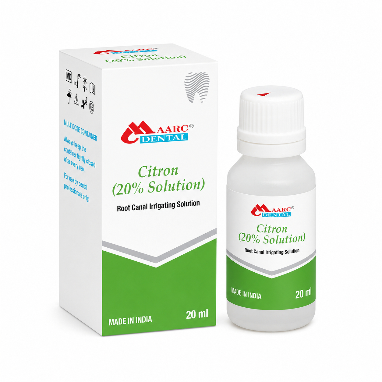 Maarc Citron 20% Citric Acid Solution For Root Canal Irrigation (20 ml)  (3022/020)