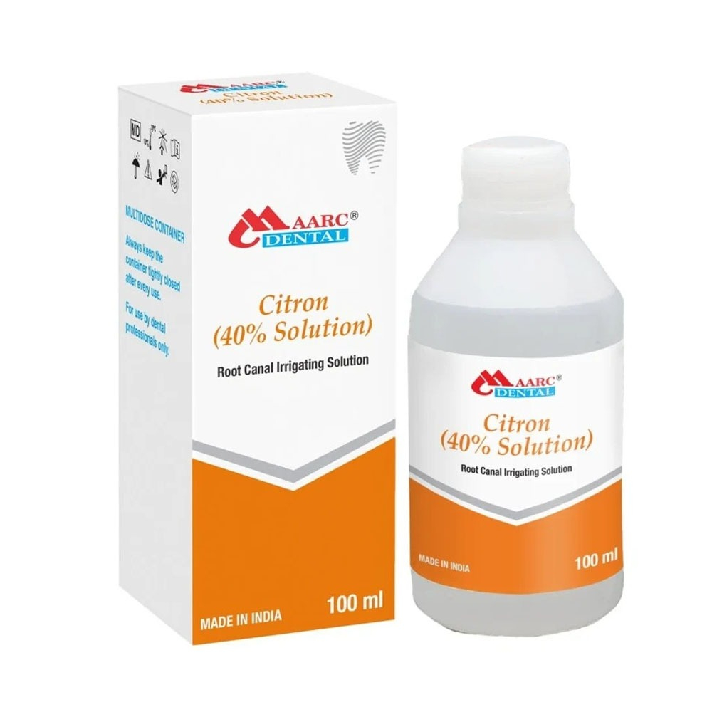Maarc Citron 40% Citric Acid Solution For Root Canal Irrigation (100 ml) (3023/100)