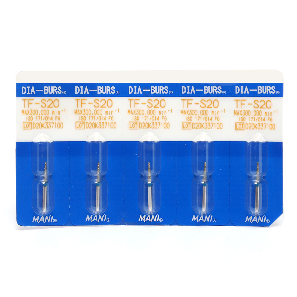 Mani Diamond Airotor Bur - TF - S20C (Pack of 5)