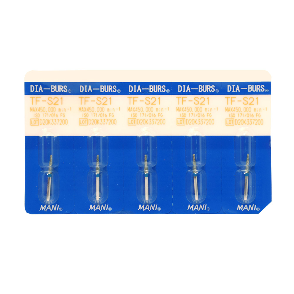 Mani Diamond Airotor Bur - Tf-S21 (Pack of 5)