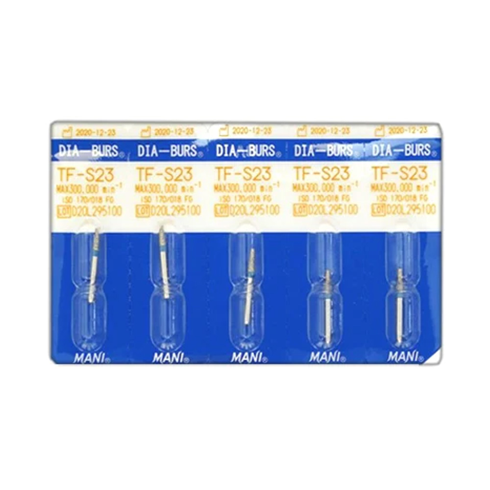 Mani Diamond Airotor Bur - Tf-S23 (Pack of 5)